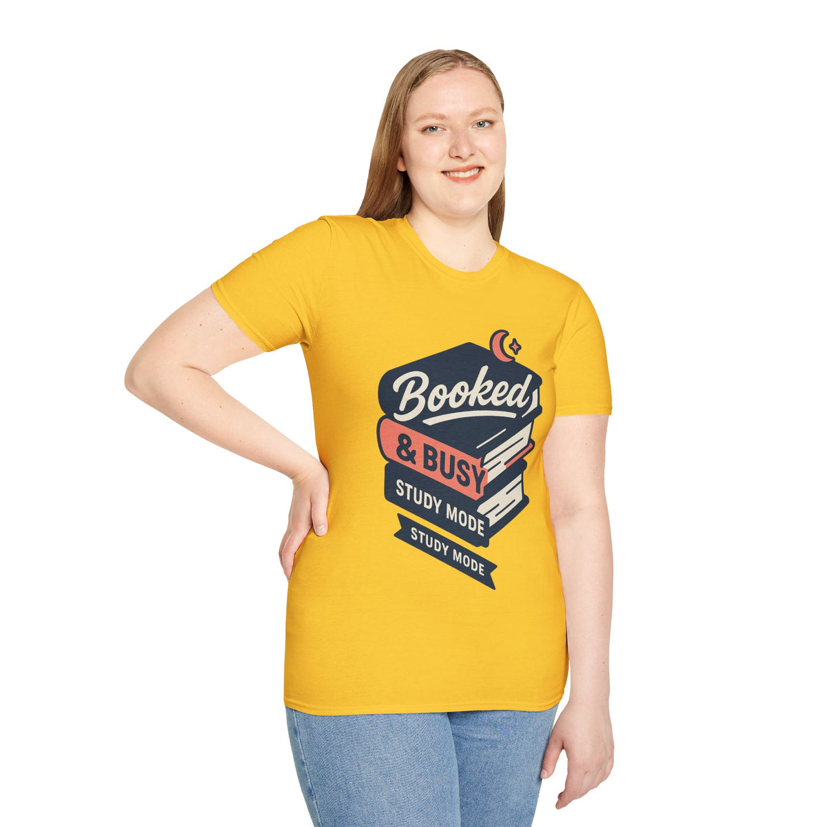 Booked & Busy T‑Shirt – Librarian/Book Lover Reading Gift - Trending Now - August 2026