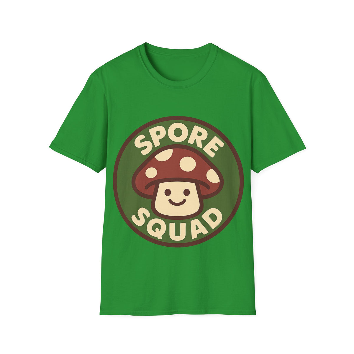 Spore Squad T-Shirt — Cute Mushroom Graphic Tee for Gamers & Fungi Fans - Trending Now - September 2026