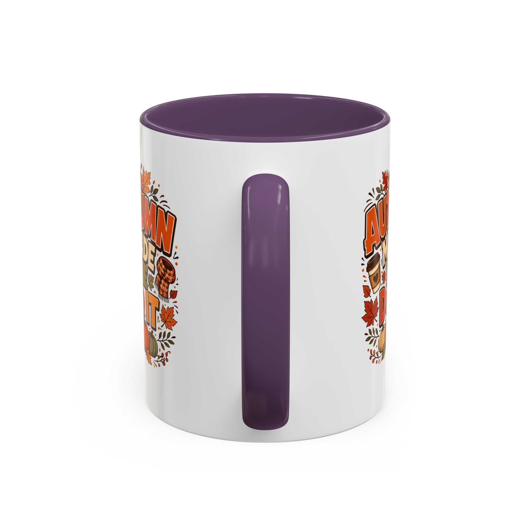 Thanksgiving Mug Autumn Made Me Do It Coffee Mug