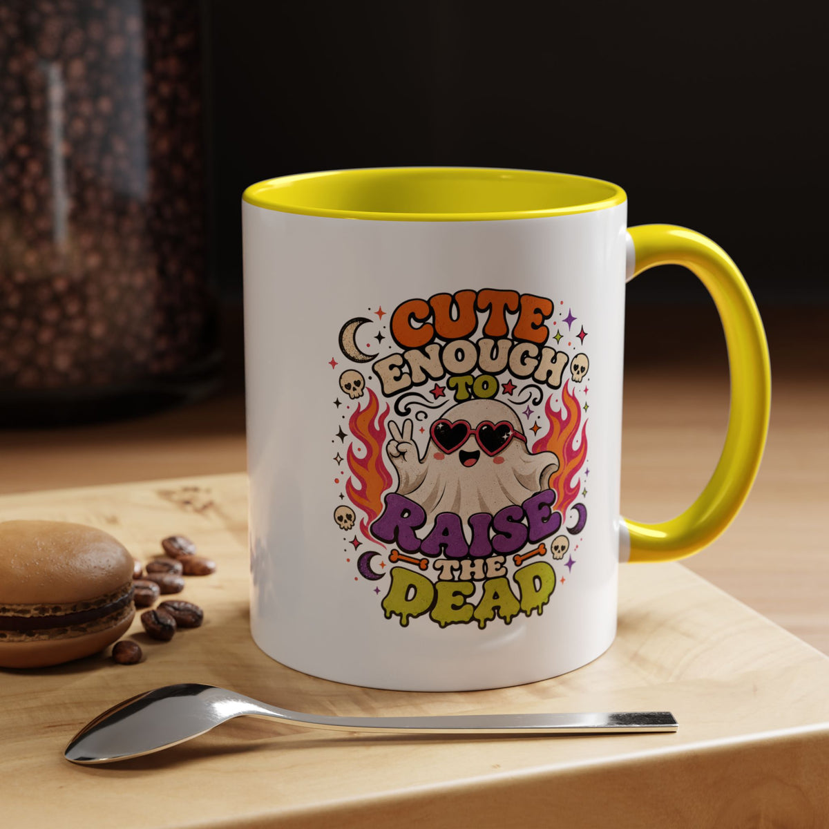 Halloween  Cute Enough Accent Coffee Mug