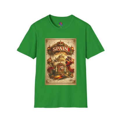 Spain Vintage Travel Graphic T‑Shirt — Retro Spanish Landmark Tee