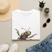 Ask Me About Liam Cartoon Mantis Insect White Graphic Tee - Trending Now - September 2026
