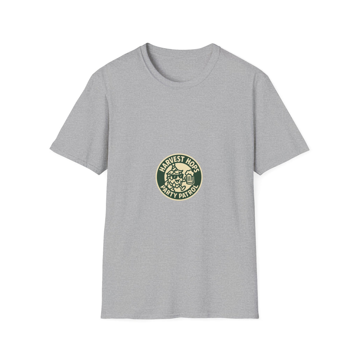 Harvest Hope Party Patrol Vintage Badge T-Shirt, Fall Retro Festival Graphic Tee - Trending Now - September 2026
