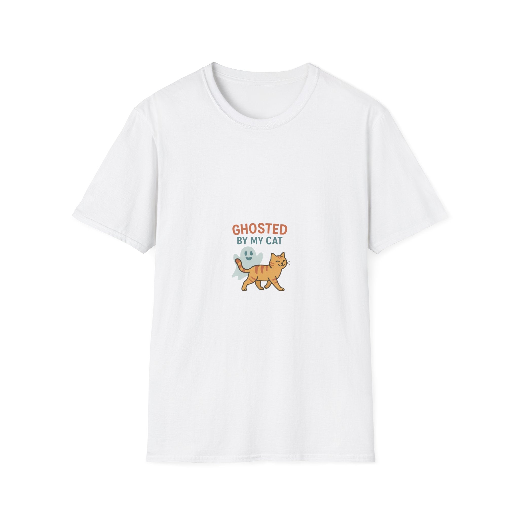 Ghosted By My Cat T-Shirt — Cute Funny Cat Lover Tee - Trending Now - October 2026