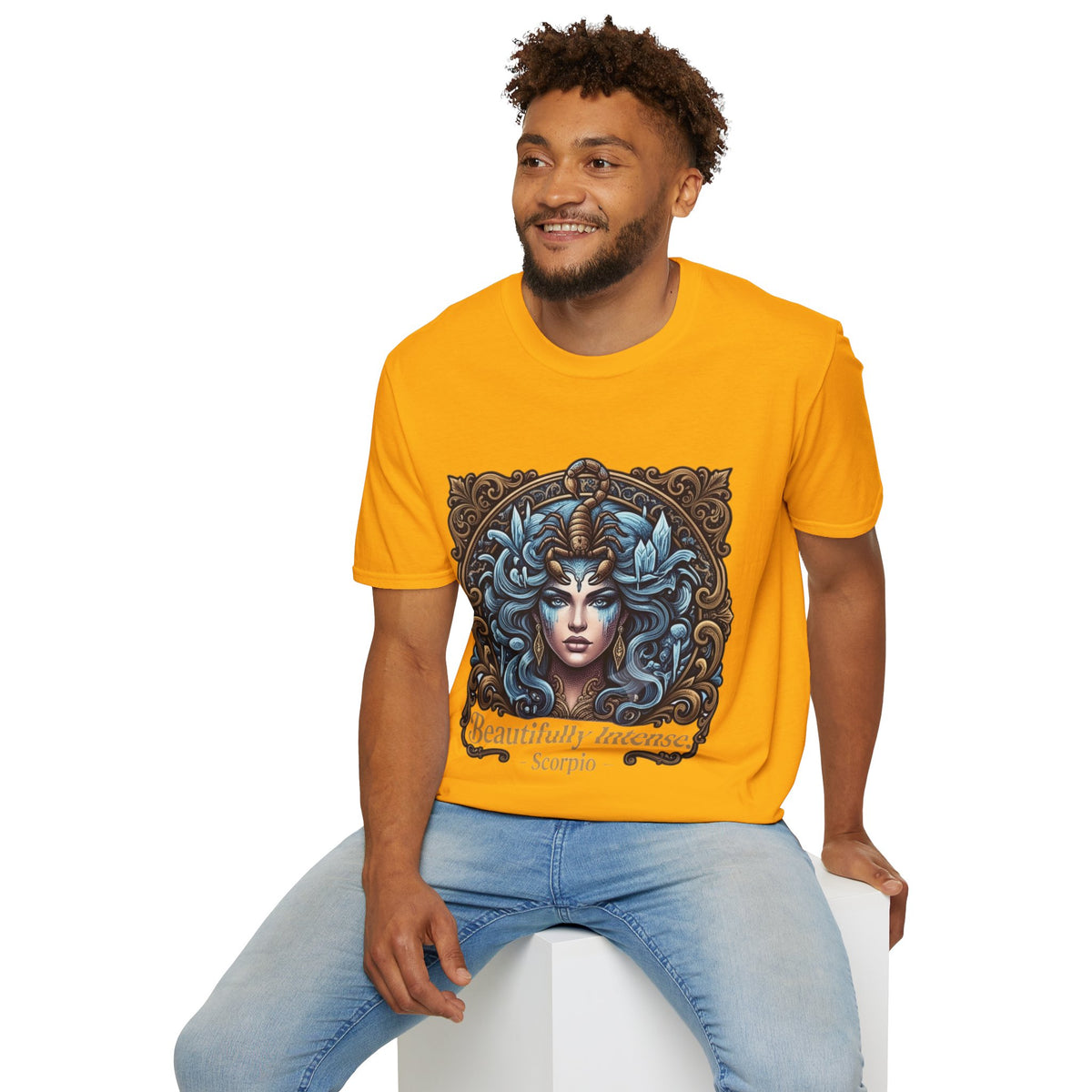 Scorpio Astrology T-Shirt — "Beautifully Intense" Zodiac Graphic Tee
