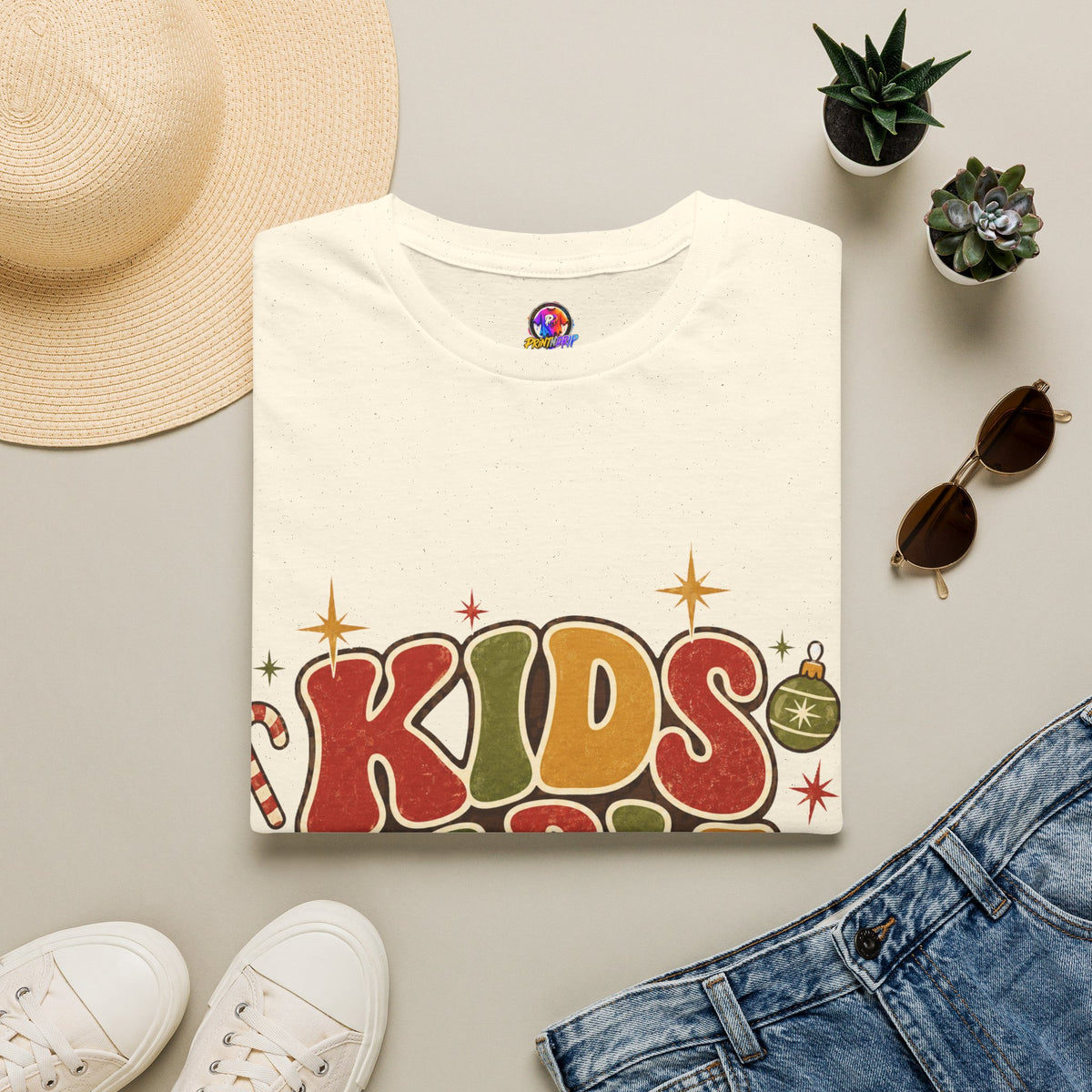 Kids Table Alumni T-Shirt — Retro Holiday Family Dinner Tee