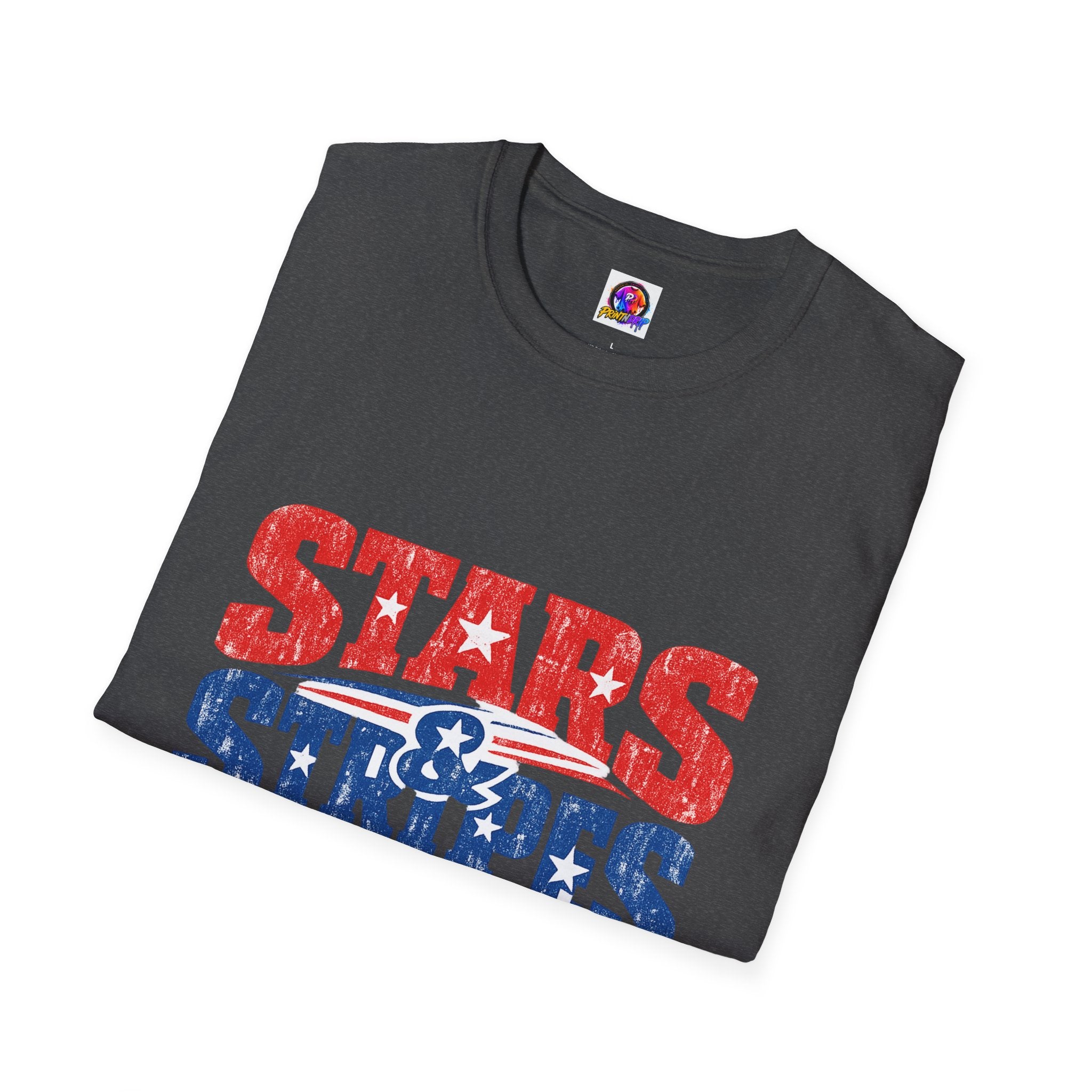 USA Stars & Stripes Forever T-Shirt — Patriotic Red White Blue Graphic Tee