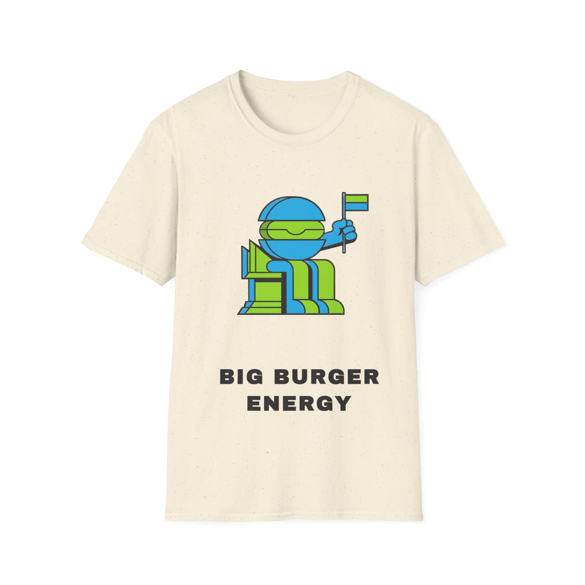 Big Burger Energy T-Shirt — Cute Retro Robot Graphic Tee - Trending Now - September 2026