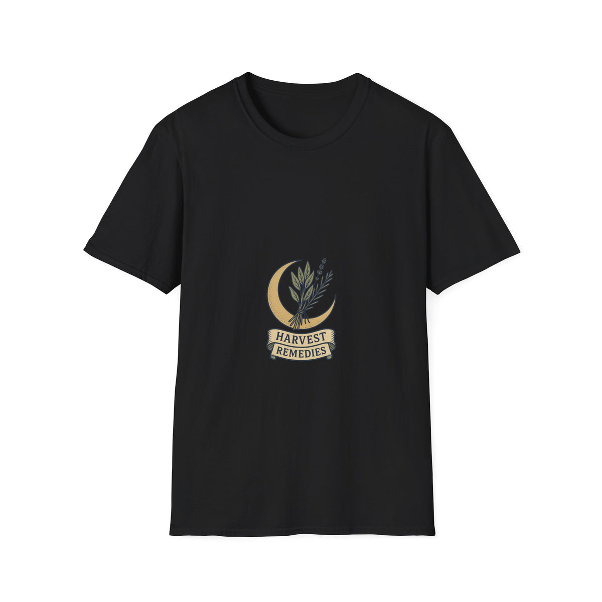 Harvest Remedies Vintage Crescent Moon T-Shirt, Cottagecore Witchy Herb Graphic Tee - Trending Now - September 2026