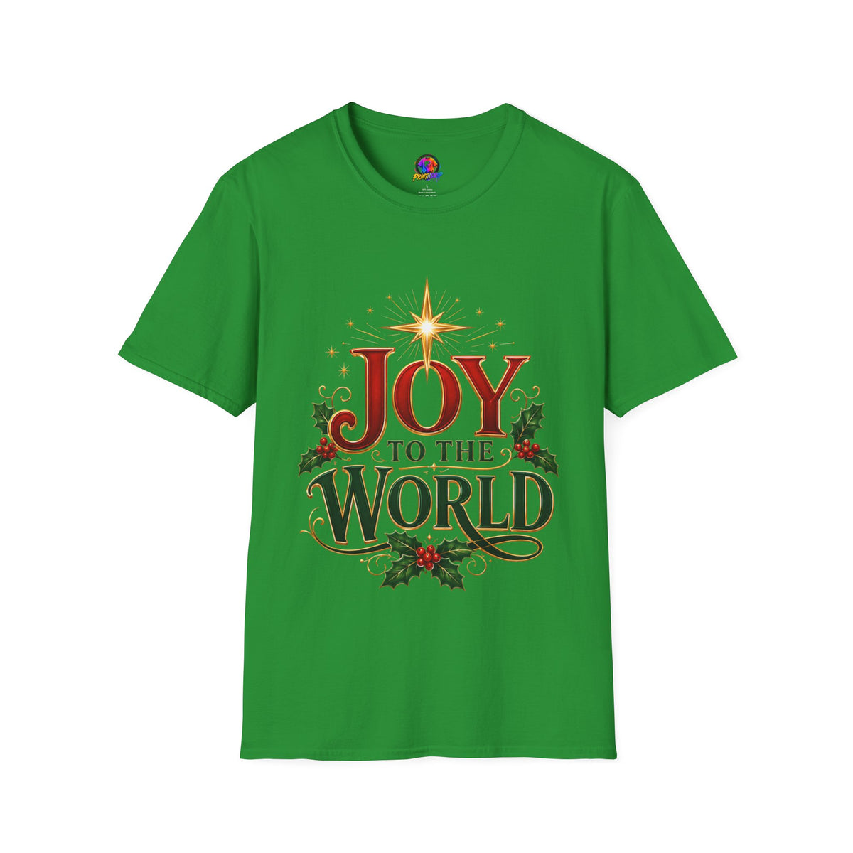 Joy to the World T-Shirt — Festive Christmas Holiday Tee