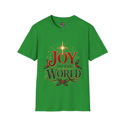 Joy to the World T-Shirt — Festive Christmas Holiday Tee