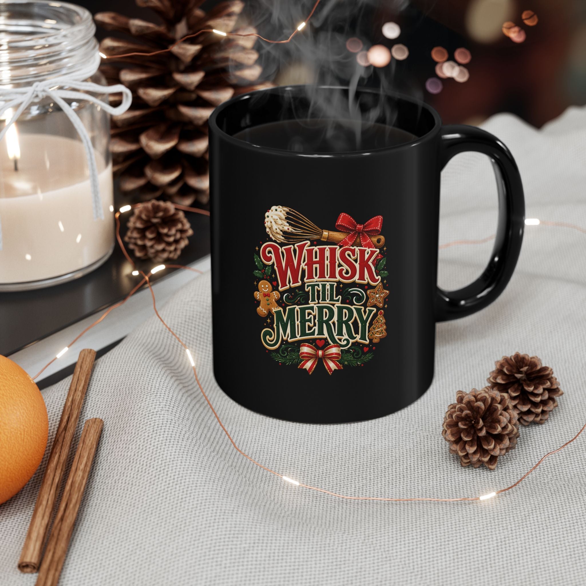 Whisk 'Til Merry Christmas Mug