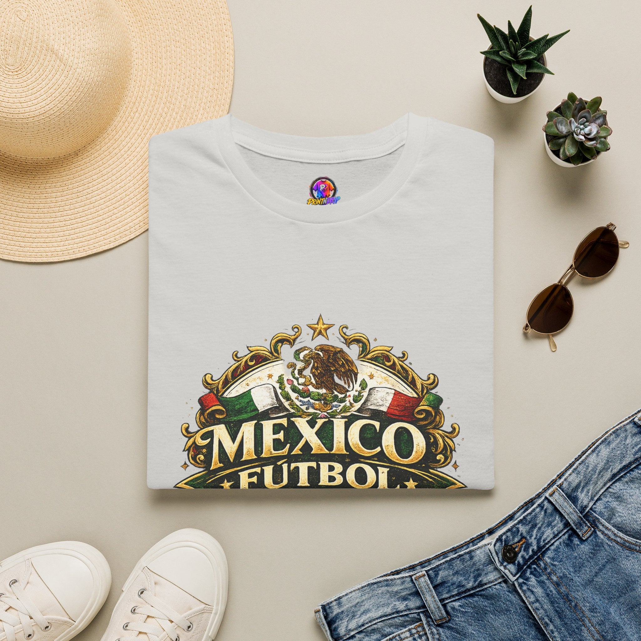 Mexico Fútbol Orgullo T-Shirt — Mexican Soccer Pride Graphic Tee