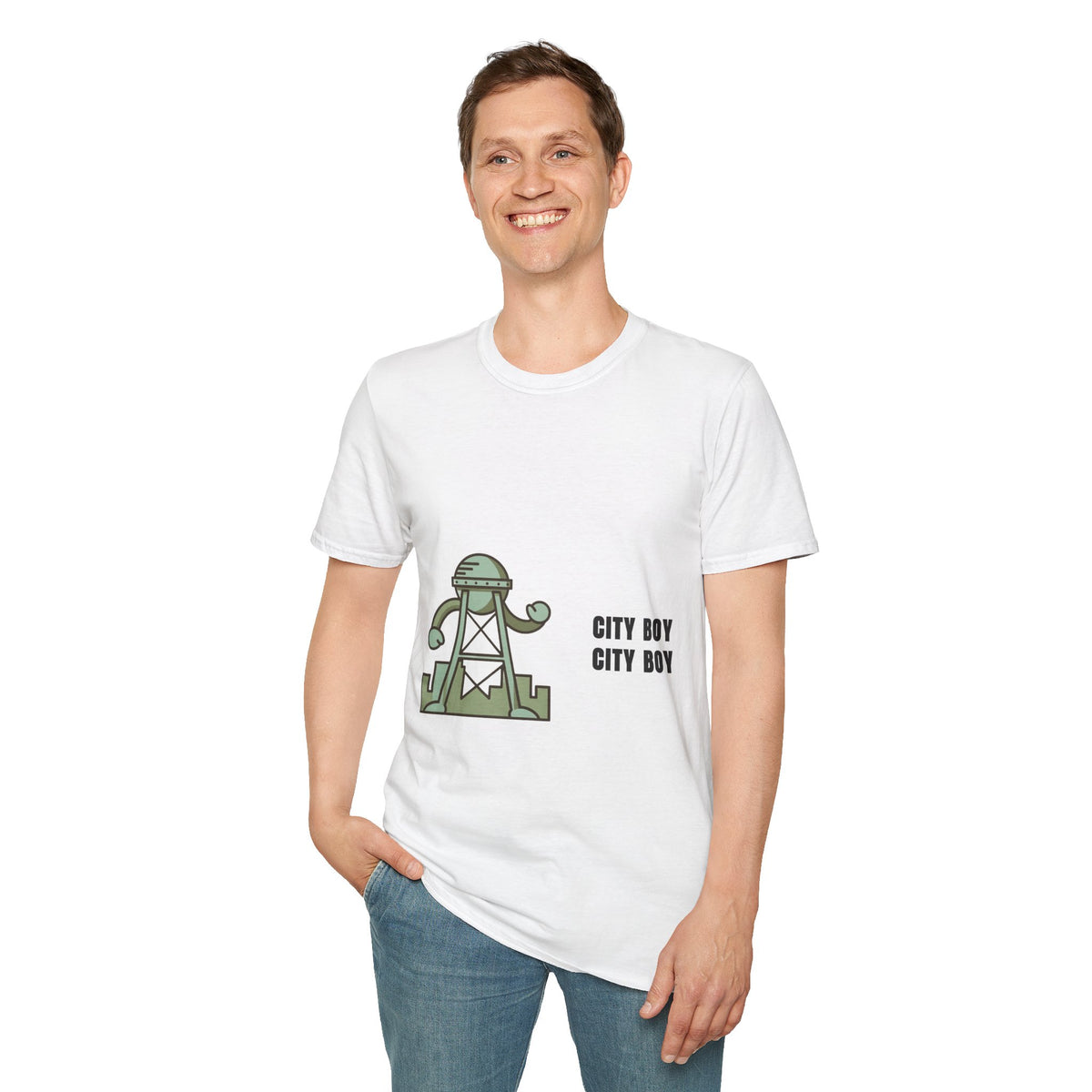 City Boy Lighthouse T-Shirt — Coastal Graphic Tee - Trending Now - September 2026