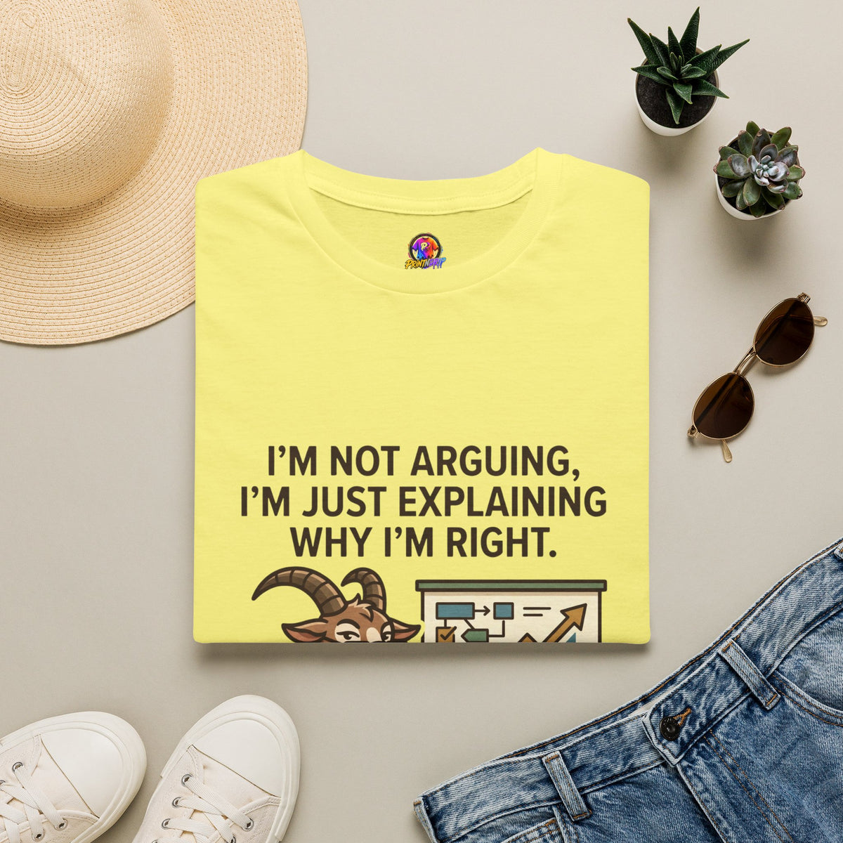 Capricorn T-Shirt "I’m Not Arguing, I’m Just Explaining Why I’m Right"