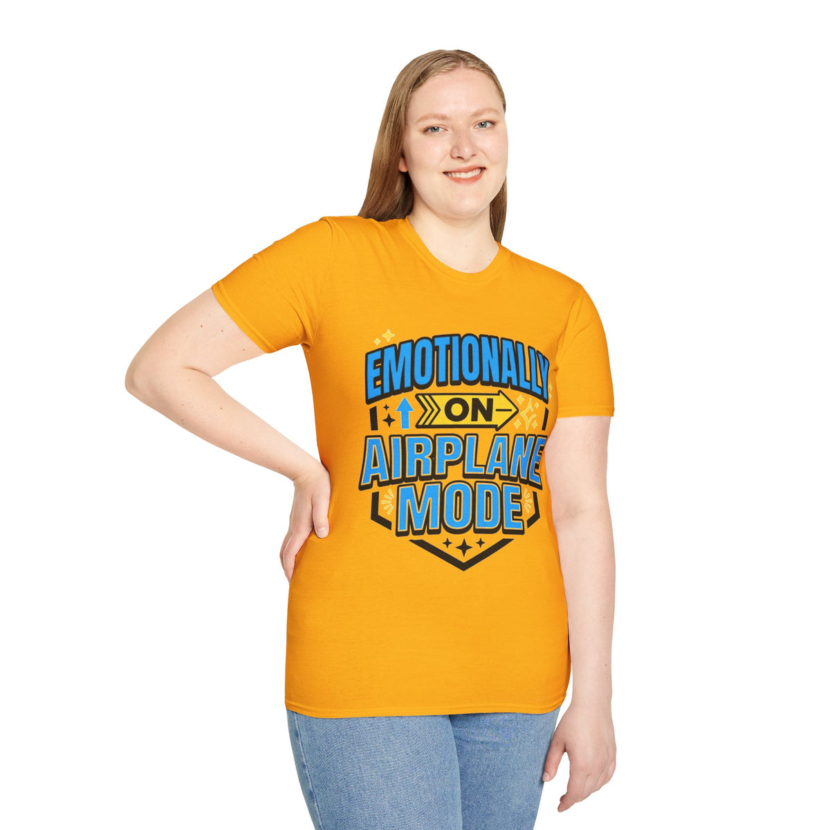 Emotionally On Airplane Mode T-Shirt — Funny Mental Health Self-Care Tee - Trending Now - August 2026