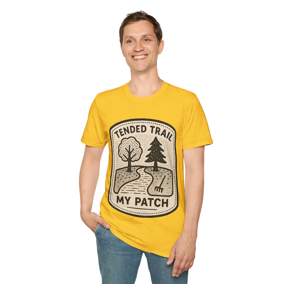 Guided Trail My Patch Vintage Badge T-Shirt, Retro Outdoor Hiking Graphic Tee - Trending Now - September 2026