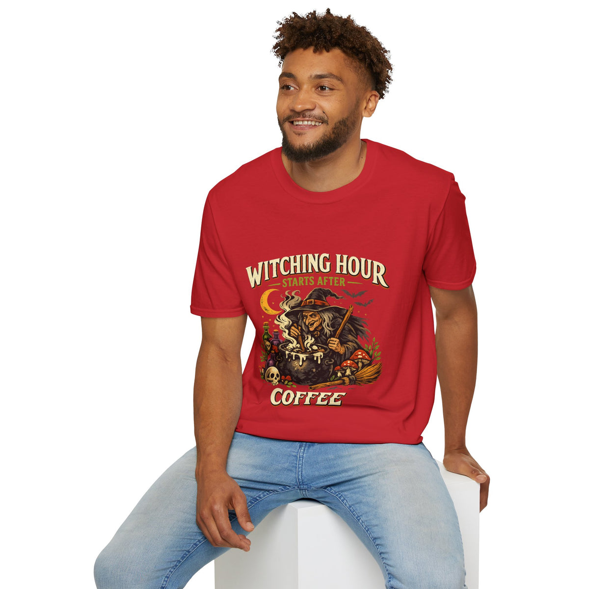 Halloween Witching Hour Unisex Softstyle T-Shirt