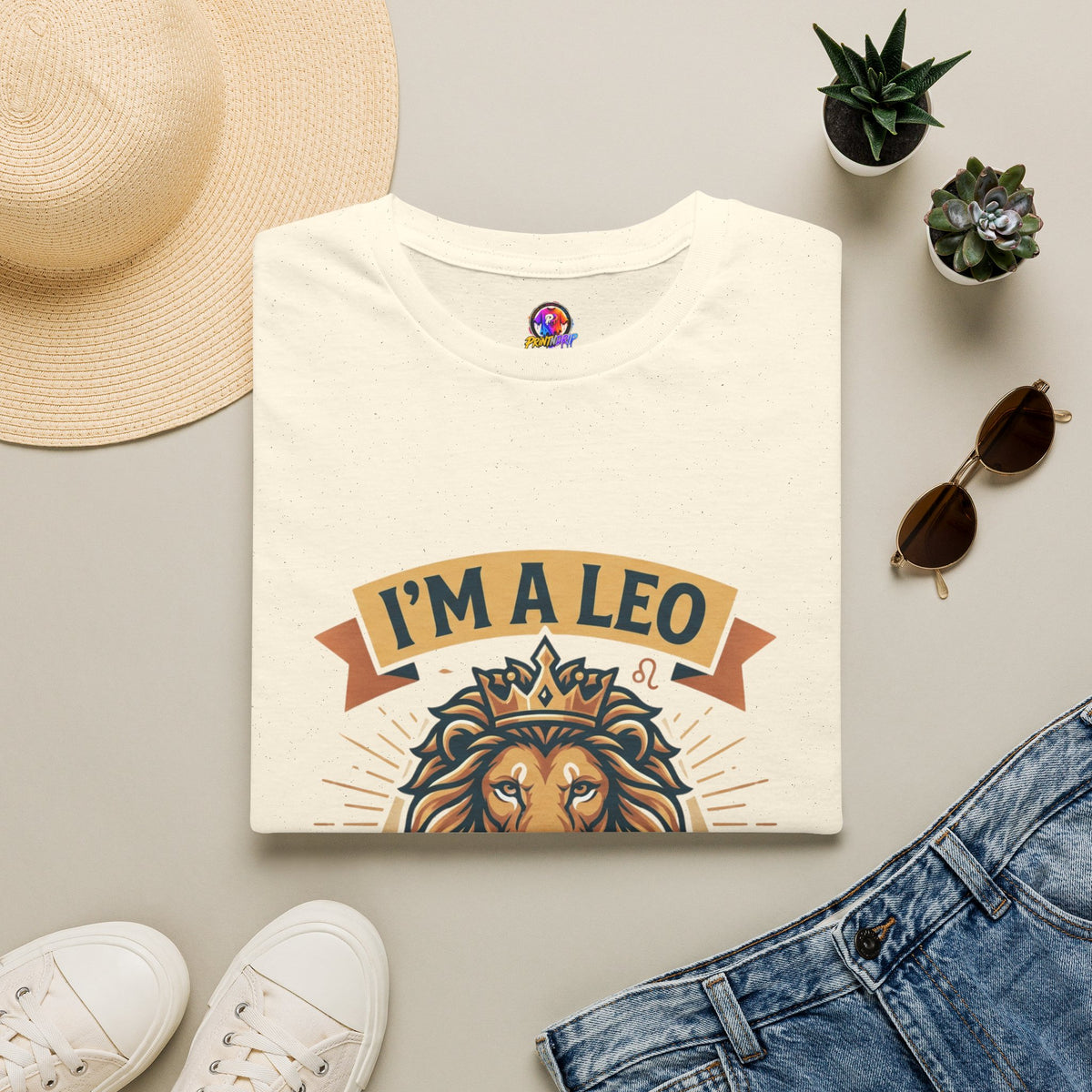 I’m a Leo Lion Zodiac T-Shirt — 'Of Course I’m the Main Character' Horoscope Tee