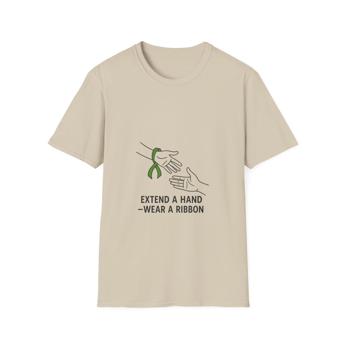 Awareness Ribbon T-Shirt — "Extend a Hand, Wear a Ribbon" - Trending Now - October 2026