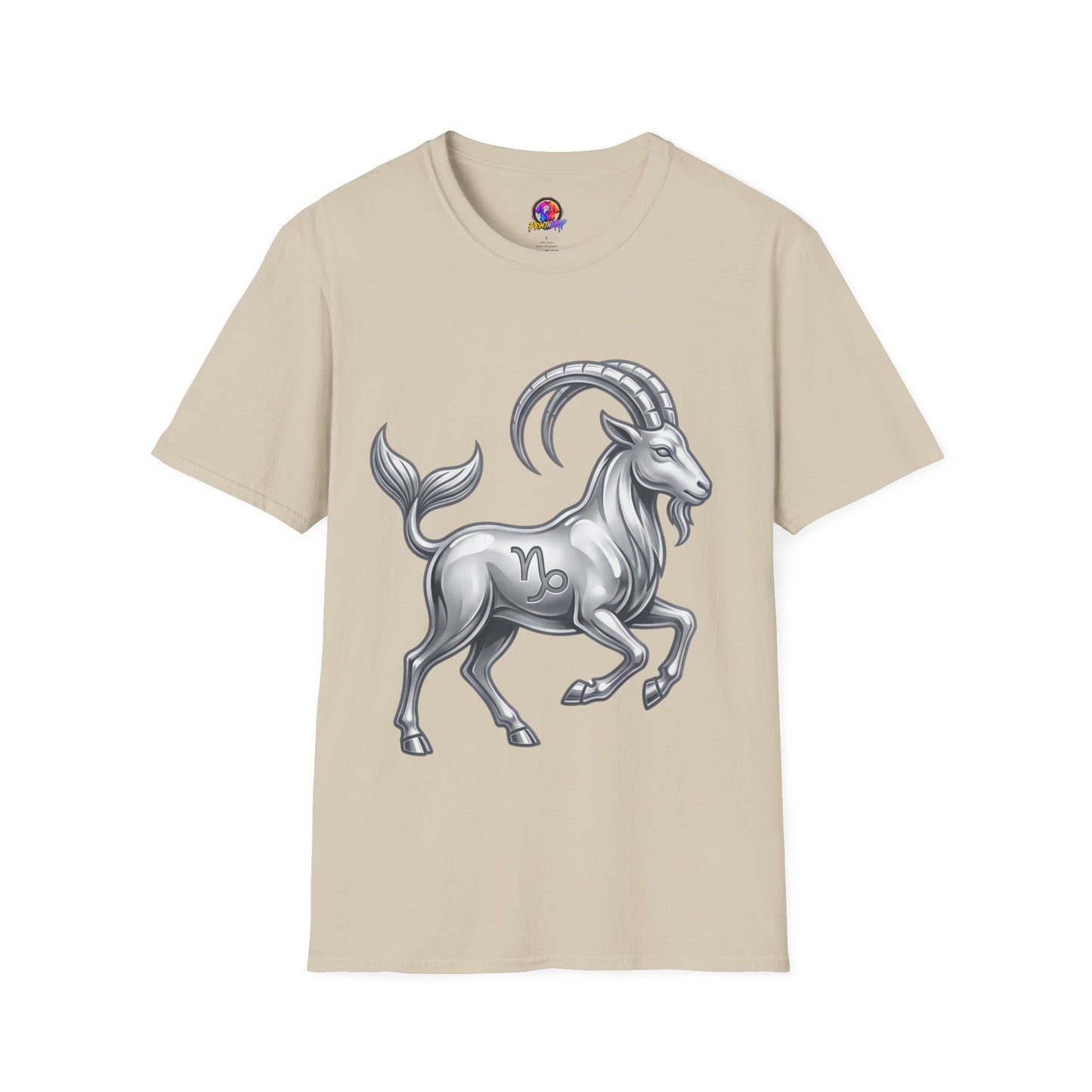Capricorn Goat Zodiac T-Shirt — Mythical Sea-Goat Horoscope Tee