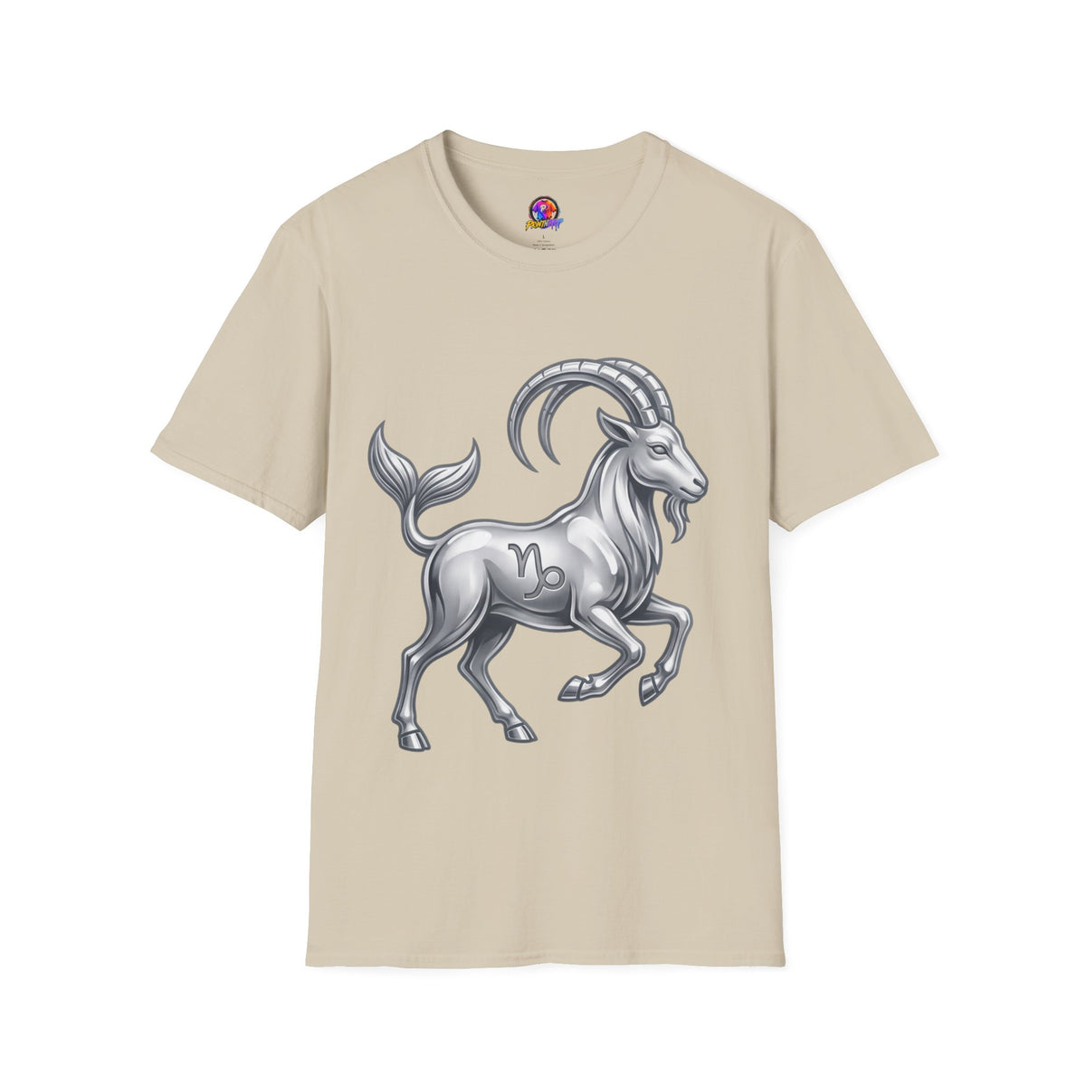 Capricorn Goat Zodiac T-Shirt — Mythical Sea-Goat Horoscope Tee