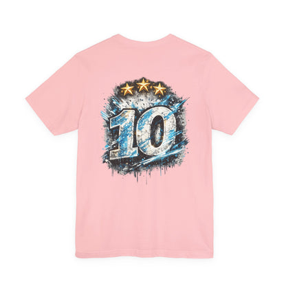 Buenos Aires Nights T‑Shirt — '10' Grunge Graphic Tee - Argentina No. 10