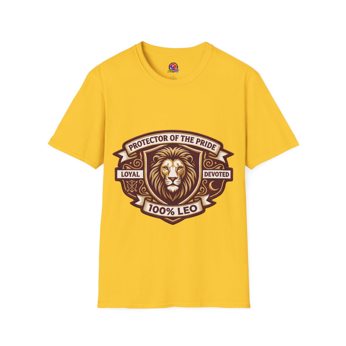 Protector of the Pride Lion T-Shirt — 100% Leo Zodiac Tee
