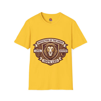 Protector of the Pride Lion T-Shirt — 100% Leo Zodiac Tee