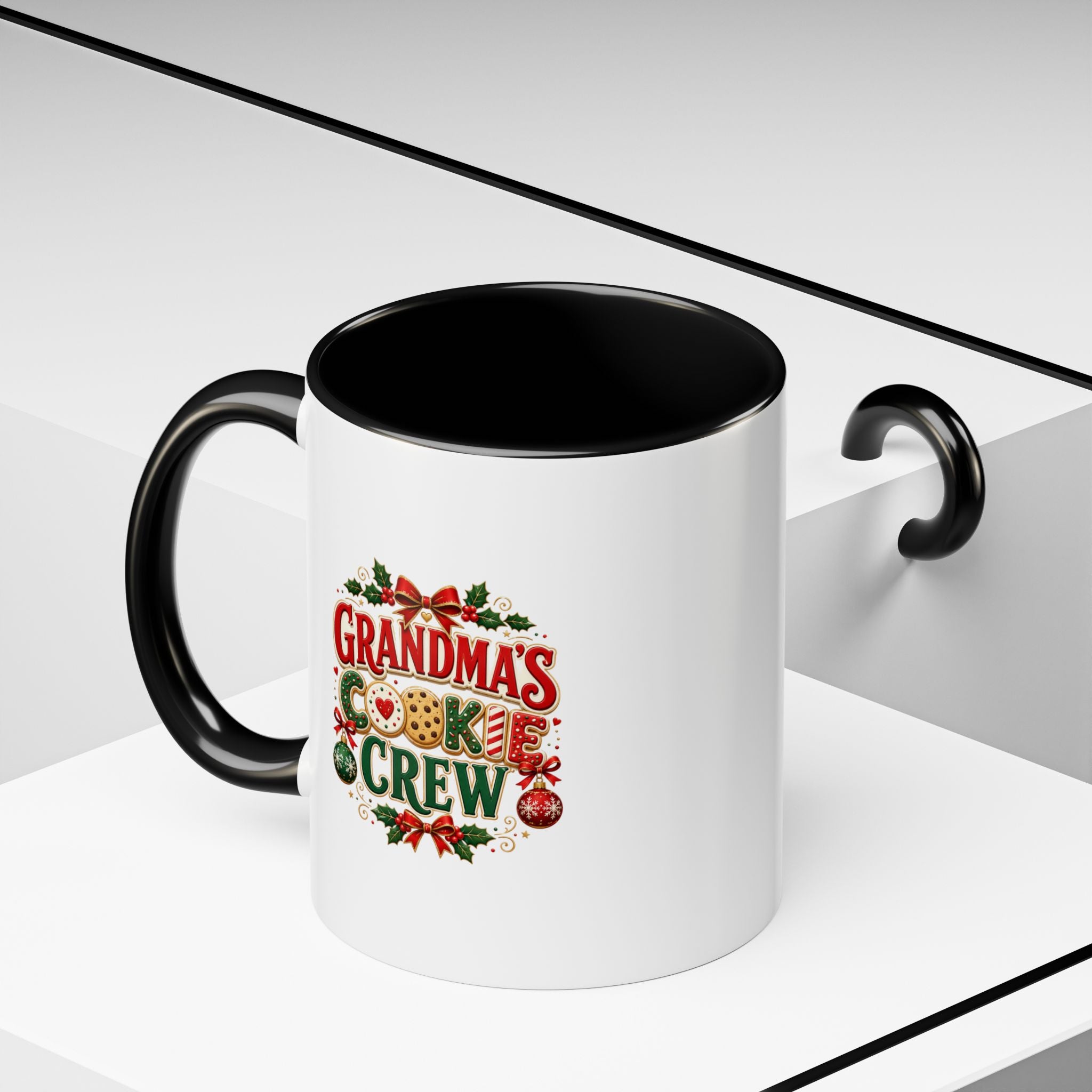 Grandma's Cookie Crew Christmas Coffee Mug