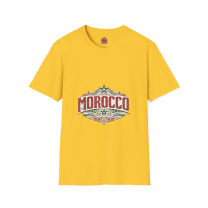 Morocco Vintage Graphic T-Shirt — Retro Travel Tee
