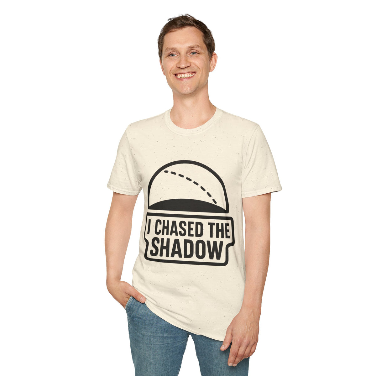 I Chased The Shadow Minimalist Solar Eclipse Tee - Cute Astronomy Wandering Graphic T-Shirt - Trending Now - September 2026