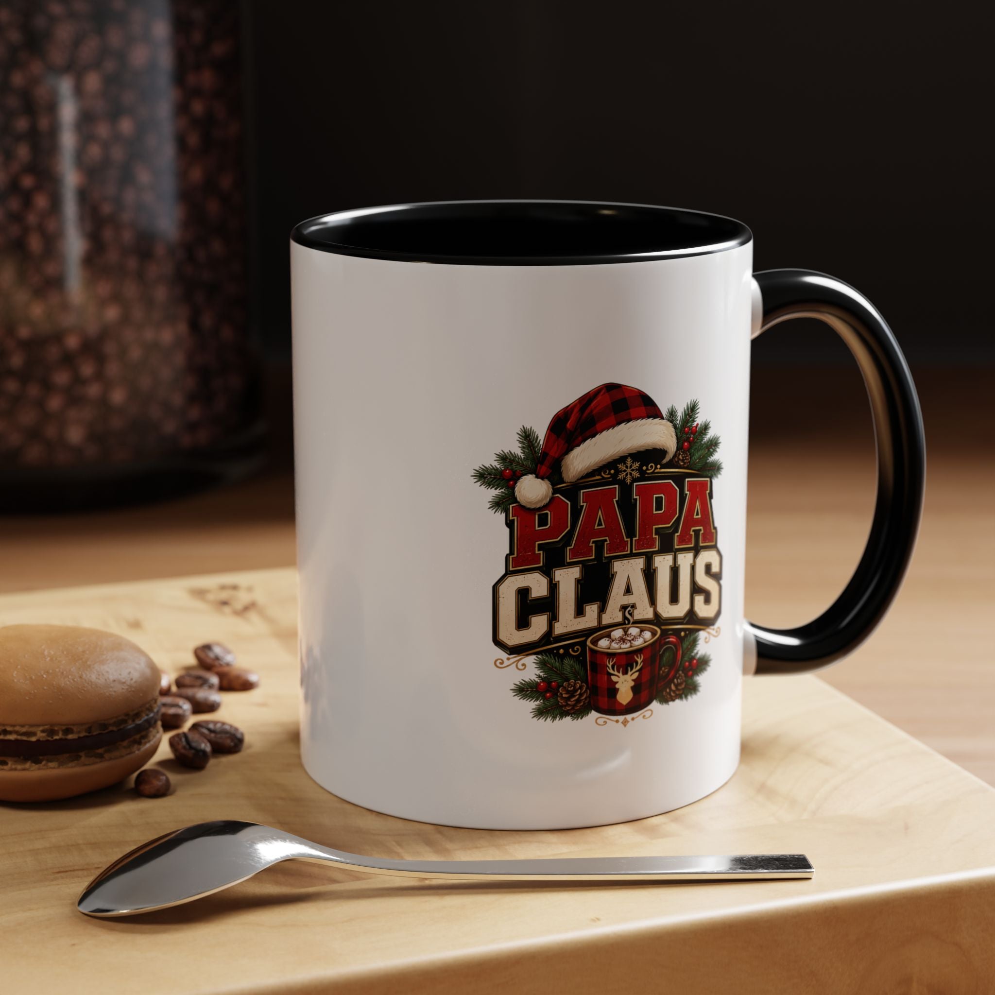 Papa Claus Coffee Mug – Christmas Dad Holiday Accent Mug