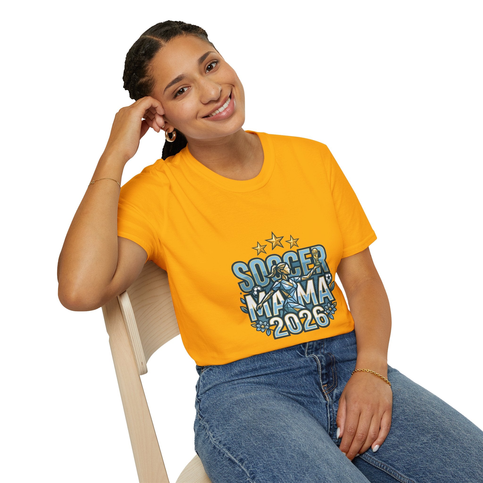 Soccer Mama 2026 T-Shirt — Women's Supporter Mom Tee