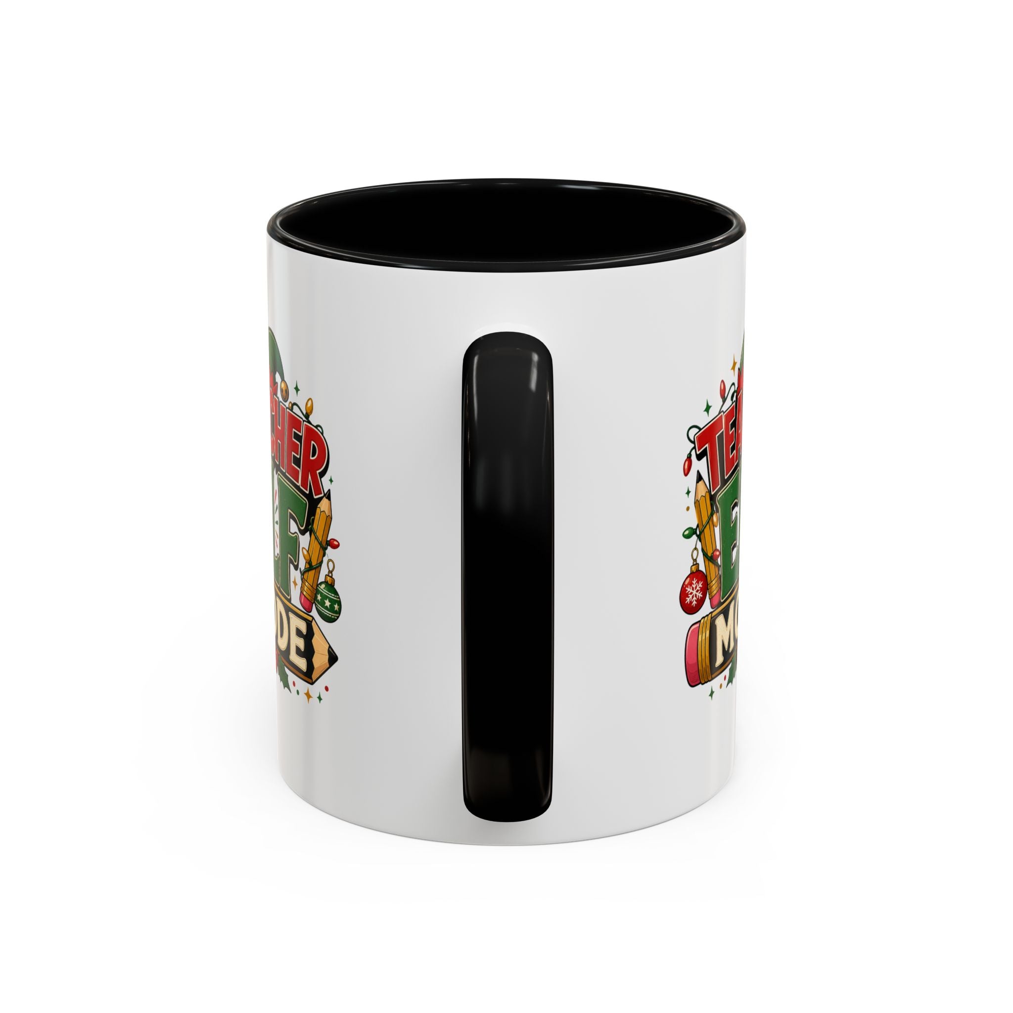 Teacher Elf Mode Coffee Mug — Christmas Teacher Holiday Gift