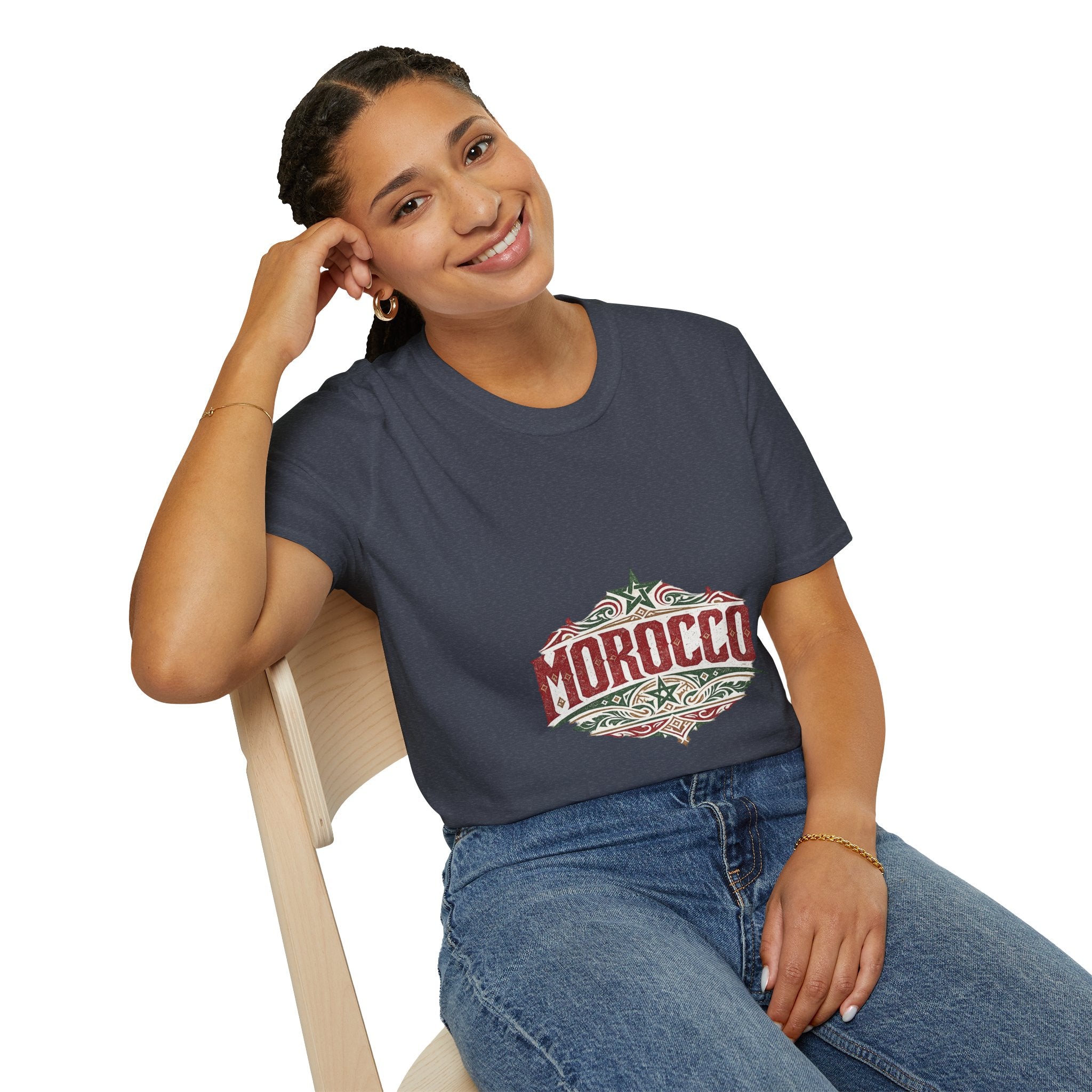 Morocco Vintage Graphic T-Shirt — Retro Travel Tee