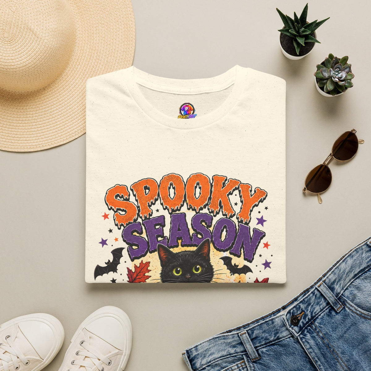 Halloween Spooky Season Unisex Softstyle T-Shirt