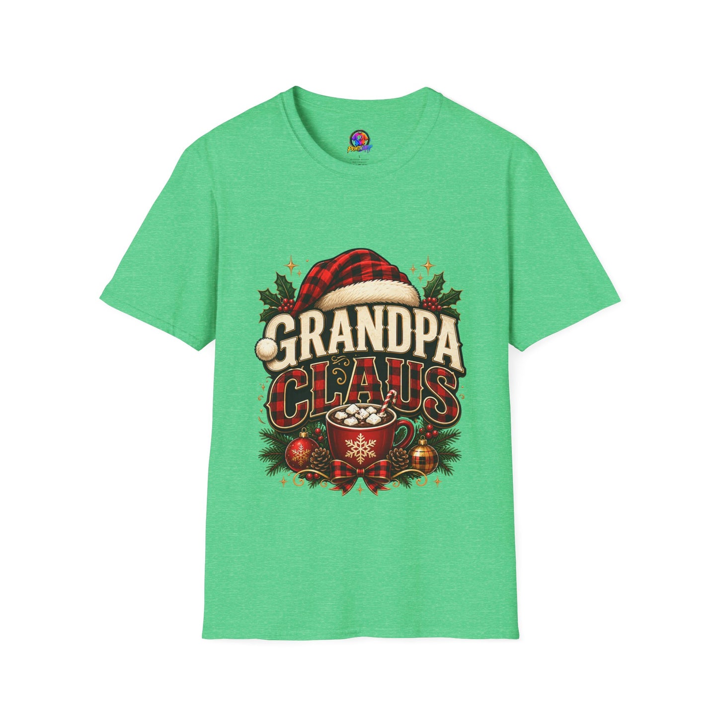 Christmas Grandpa Clause Unisex Softstyle T-Shirt