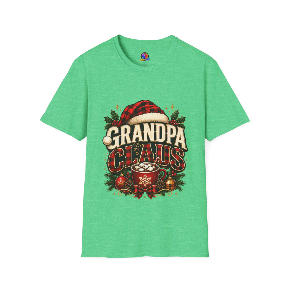 Christmas Grandpa Clause Unisex Softstyle T-Shirt