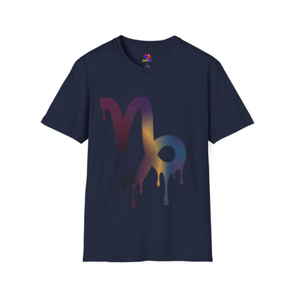 Dripping Gradient Capricorn T-Shirt