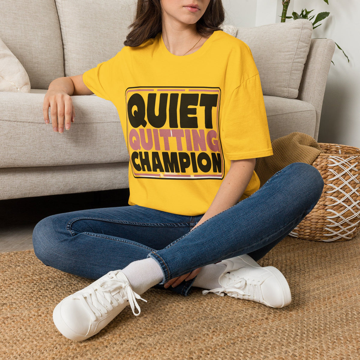 Quiet Quitting Champion T-Shirt - Trending Now - August 2026