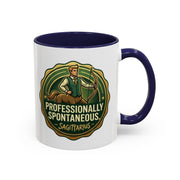Sagittarius Coffee Mug - "Professionally Spontaneous" Zodiac Accent Mug
