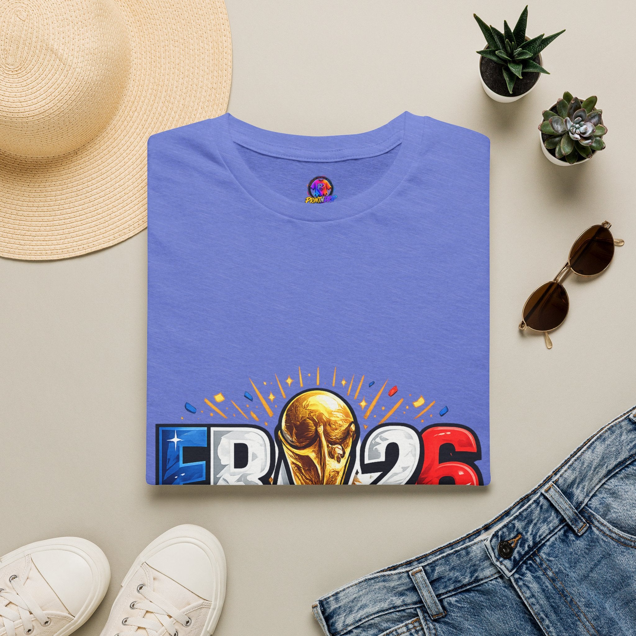 France World Cup Trophy 26 T-Shirt — Soccer Championship Fan Tee