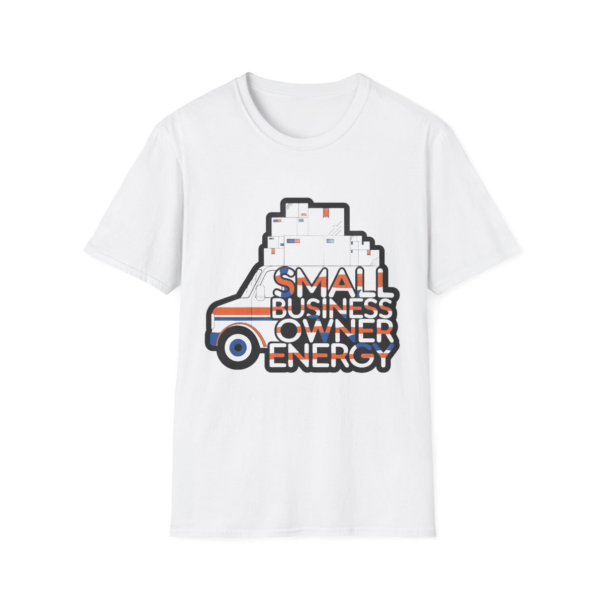 Small Business Owner Energy T-Shirt — Retro Delivery Truck Design - Trending Now - August 2026