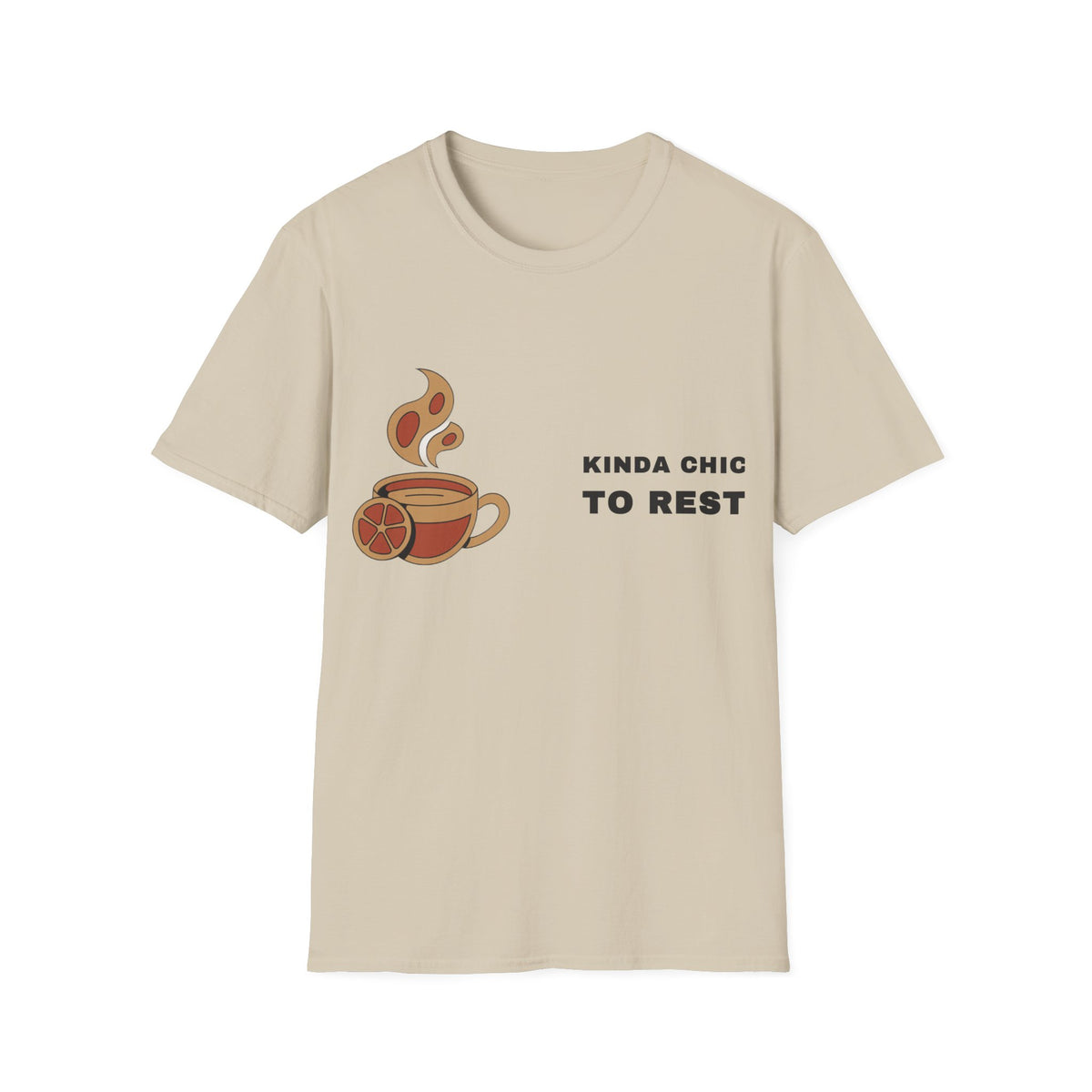 Coffee & Cozy T-Shirt — "Kinda Quiet, Try to Remain" Relaxed Tee - Trending Now - September 2026