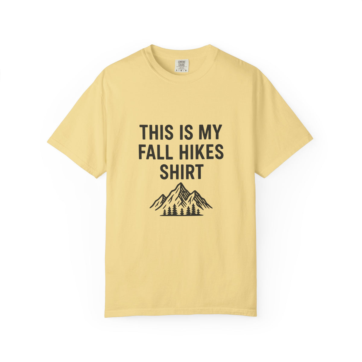 Fall Hikes T‑Shirt — "This Is My Fall Hikes Shirt" Mountain Graphic - Trending Now - October 2026