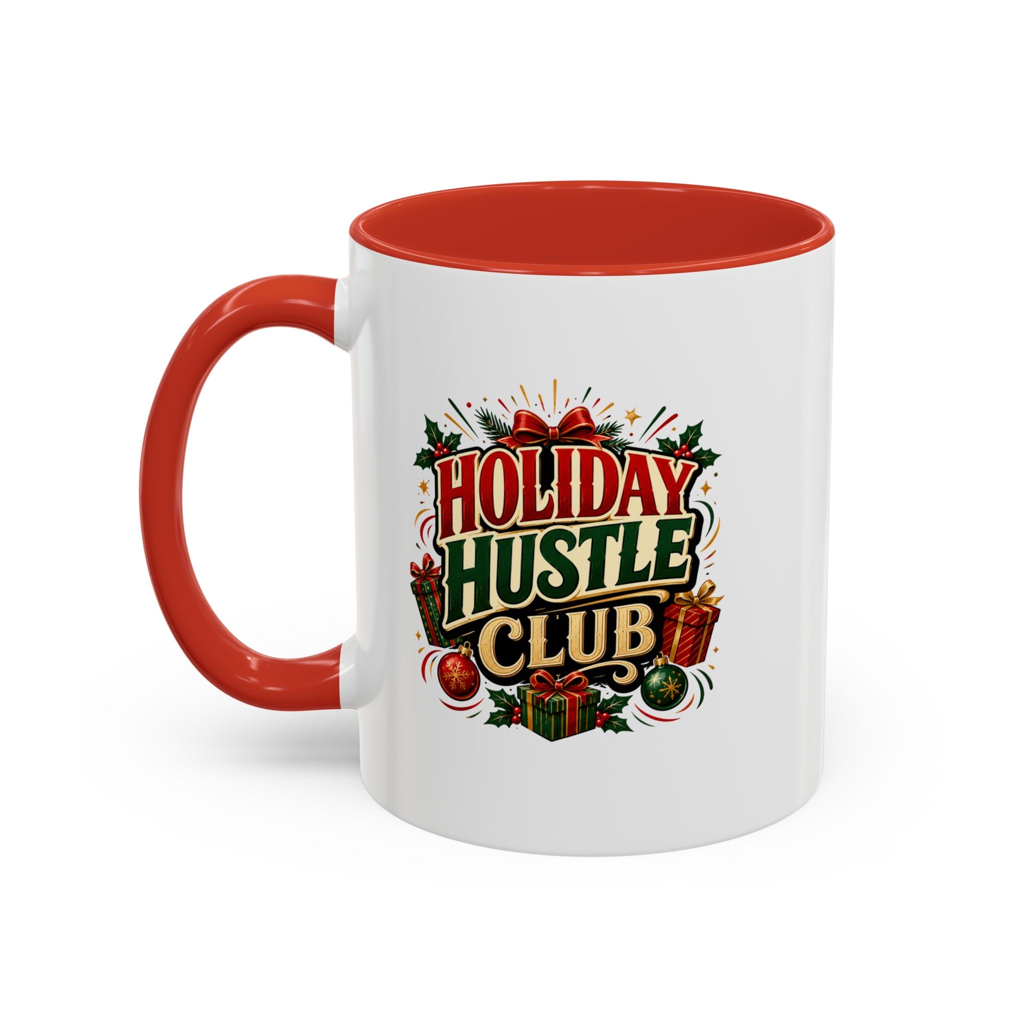 Accent Coffee Mug Holiday Hustle Club