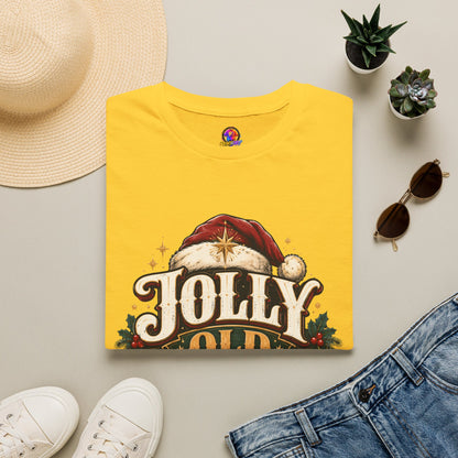 Jolly Old Soul T-Shirt — Vintage Santa Holiday Graphic Tee