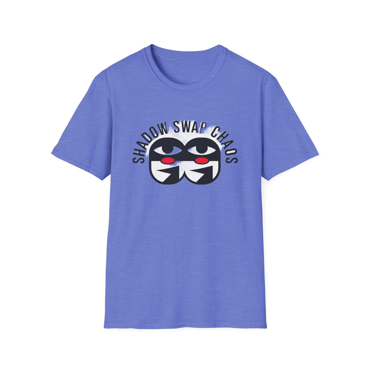 Shadow Swap Chaos T-Shirt — Graphic Anime Mask Tee - Trending Now - August 2026