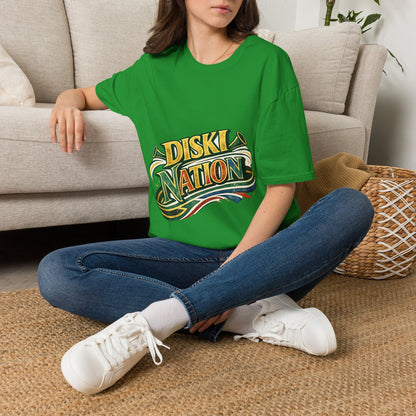 South Africa Diski Nation T-Shirt — Retro Reggae Graphic Tee